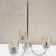 Metal and glass suspension