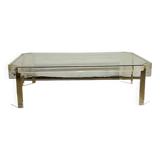 Lucite coffee table by David Lange, 1970