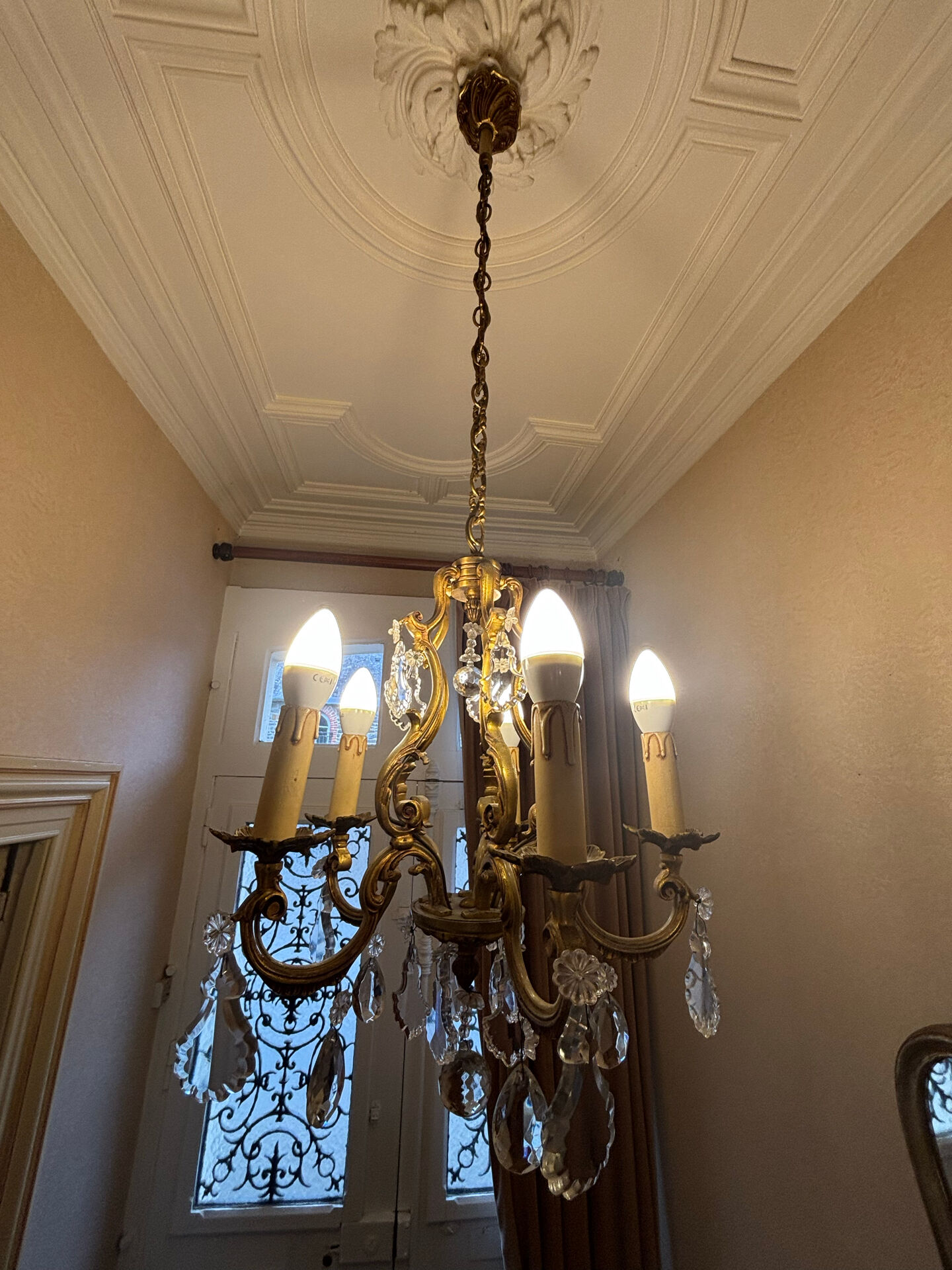 Lustre en cristal