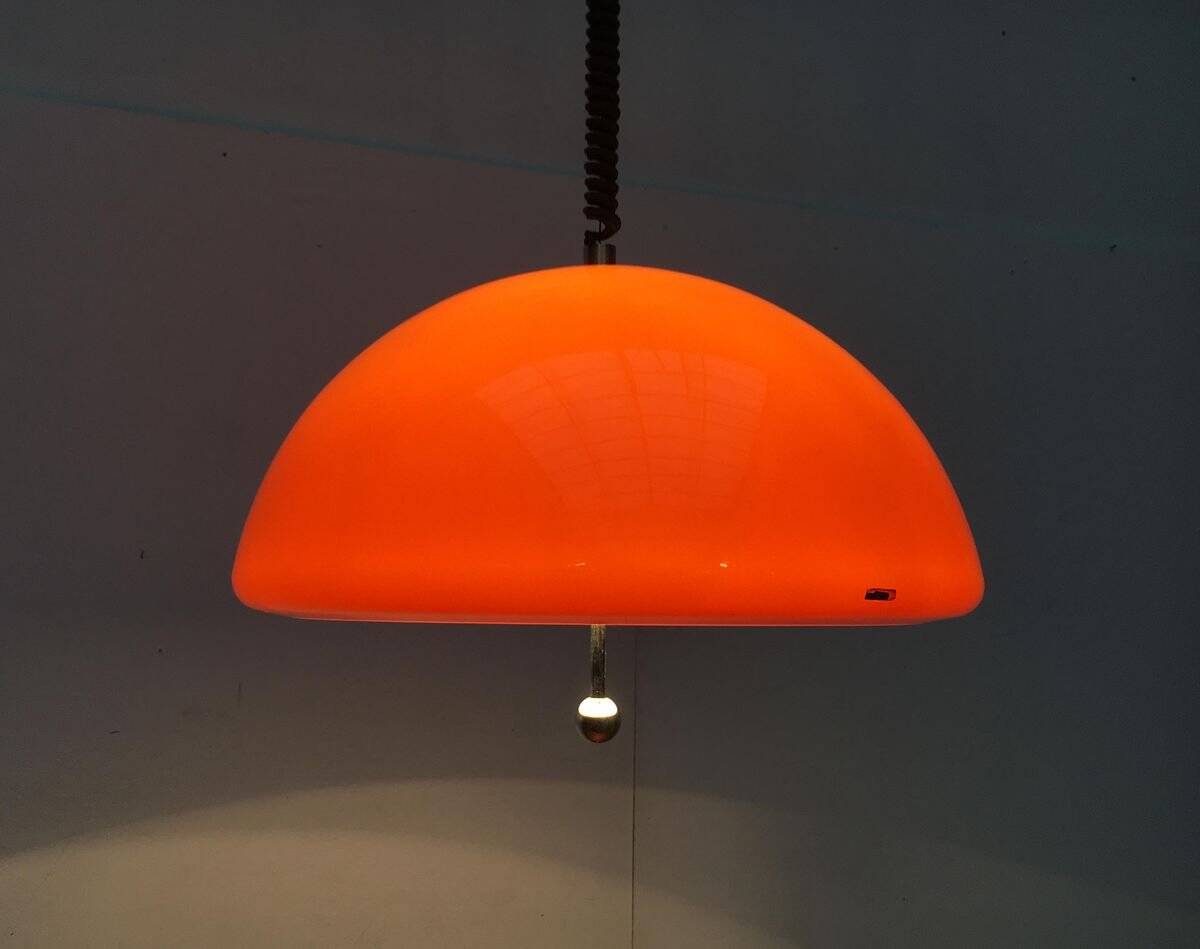 Space Age pendant lamp Cabras by Luigi Massoni for Guzzini