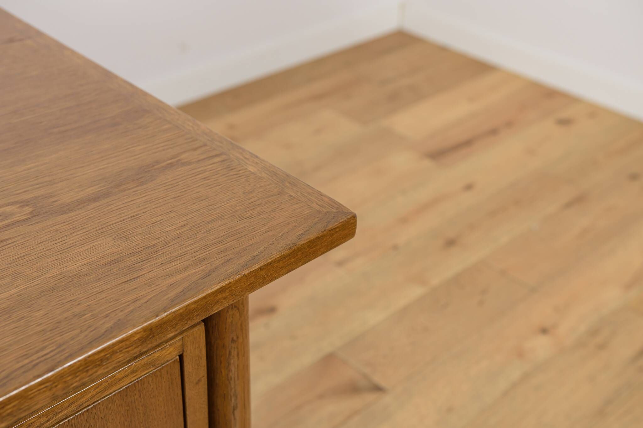 Mid-Century Oak Executive Desk, Denmark, 1960s