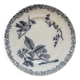 Antique flat plate made of ironstone - Onnaing - Floral decoration