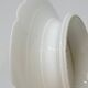 Superbe Assiette Plat Sur Piédouche XIXème Porcelaine Blanche Décor Aux Ois