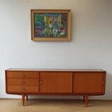 Modernist long sideboard of the 1970s