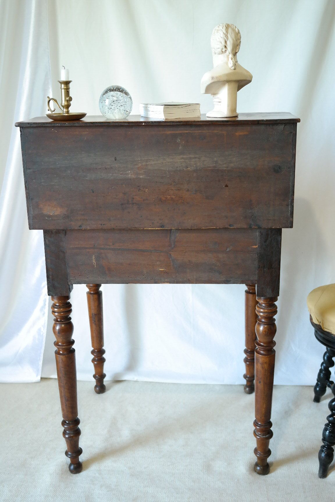 Secretary desk happiness of the day Louis Phillipe in walnut