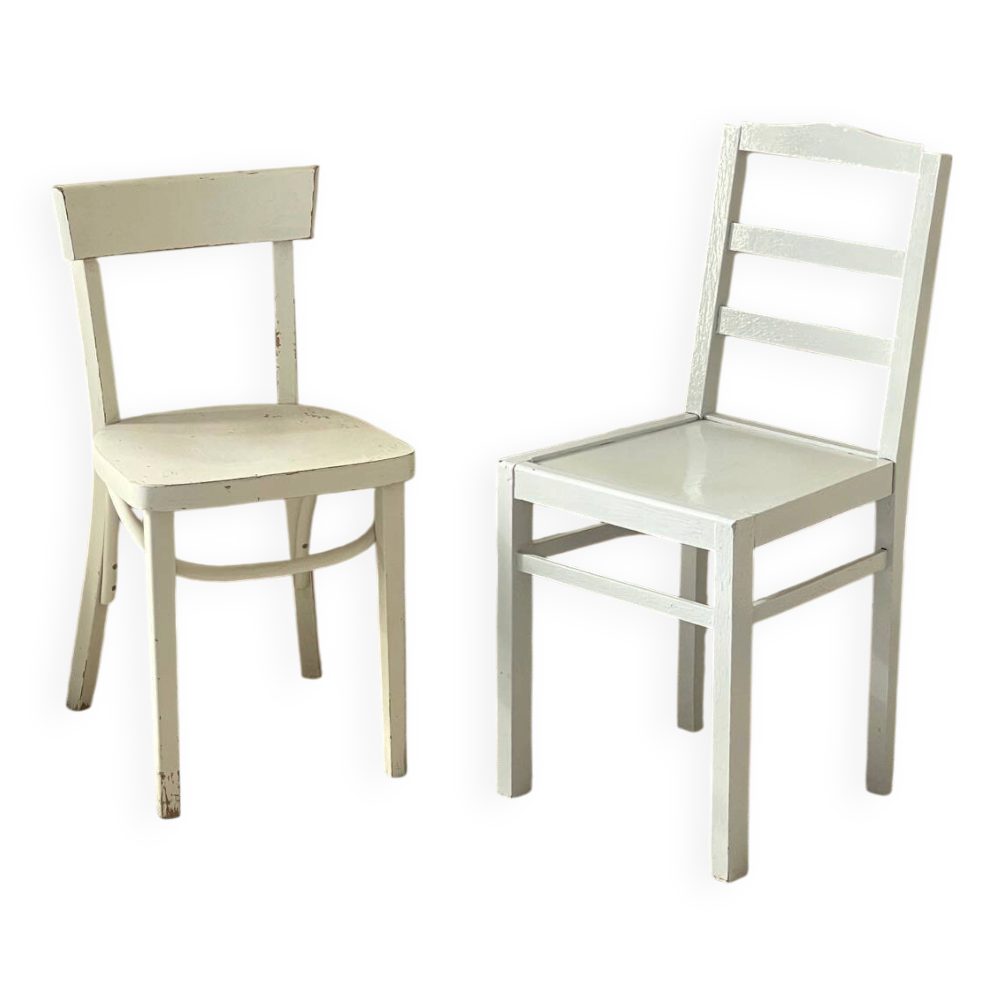 Paire de chaises bistrot vintage