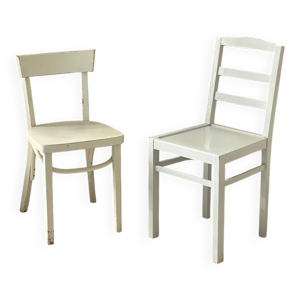 Paire de chaises bistrot
