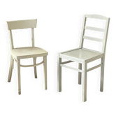 Pair of vintage bistro chairs