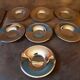Lot de 7 sous verre métal Isosteel