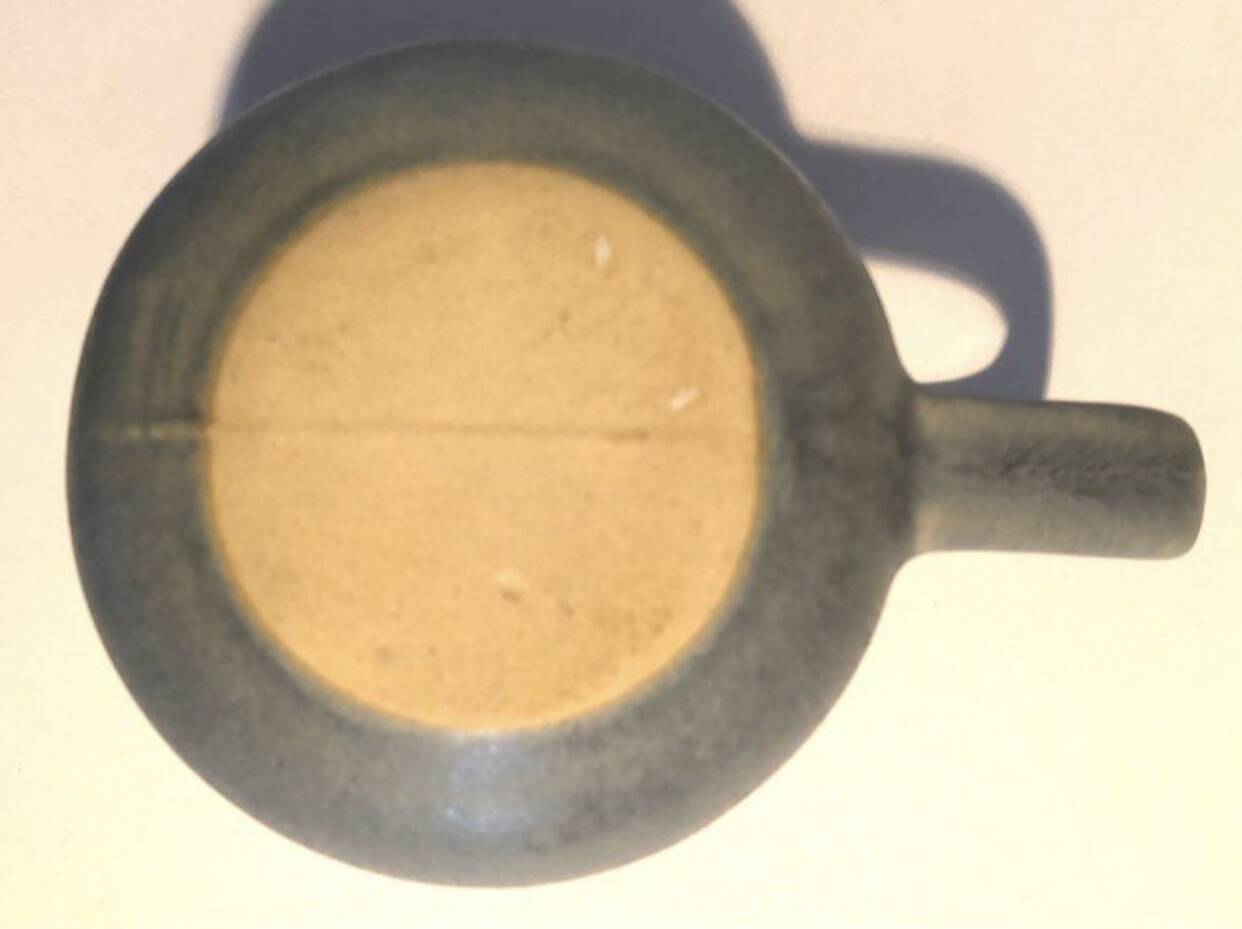 Light Blue Ceramic Cup