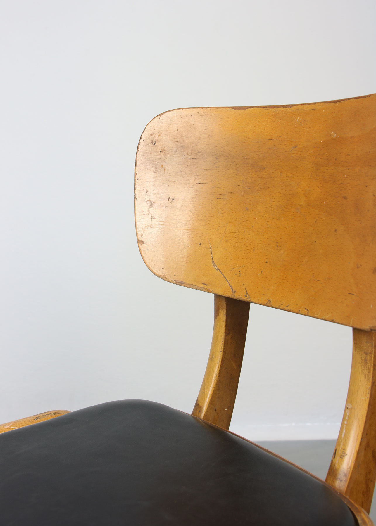 Italian leather chair