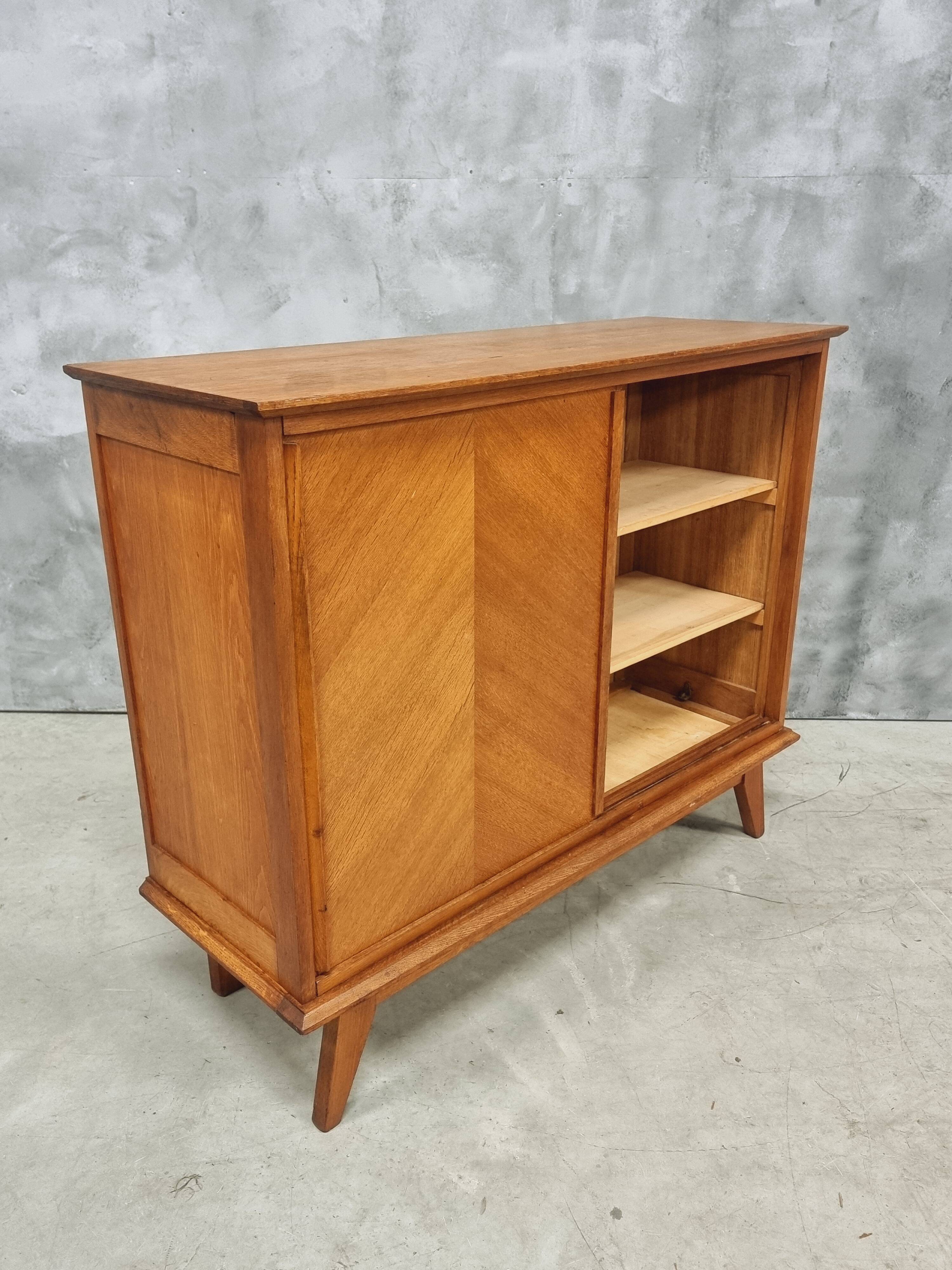 Scandinavian vintage highboard sideboard