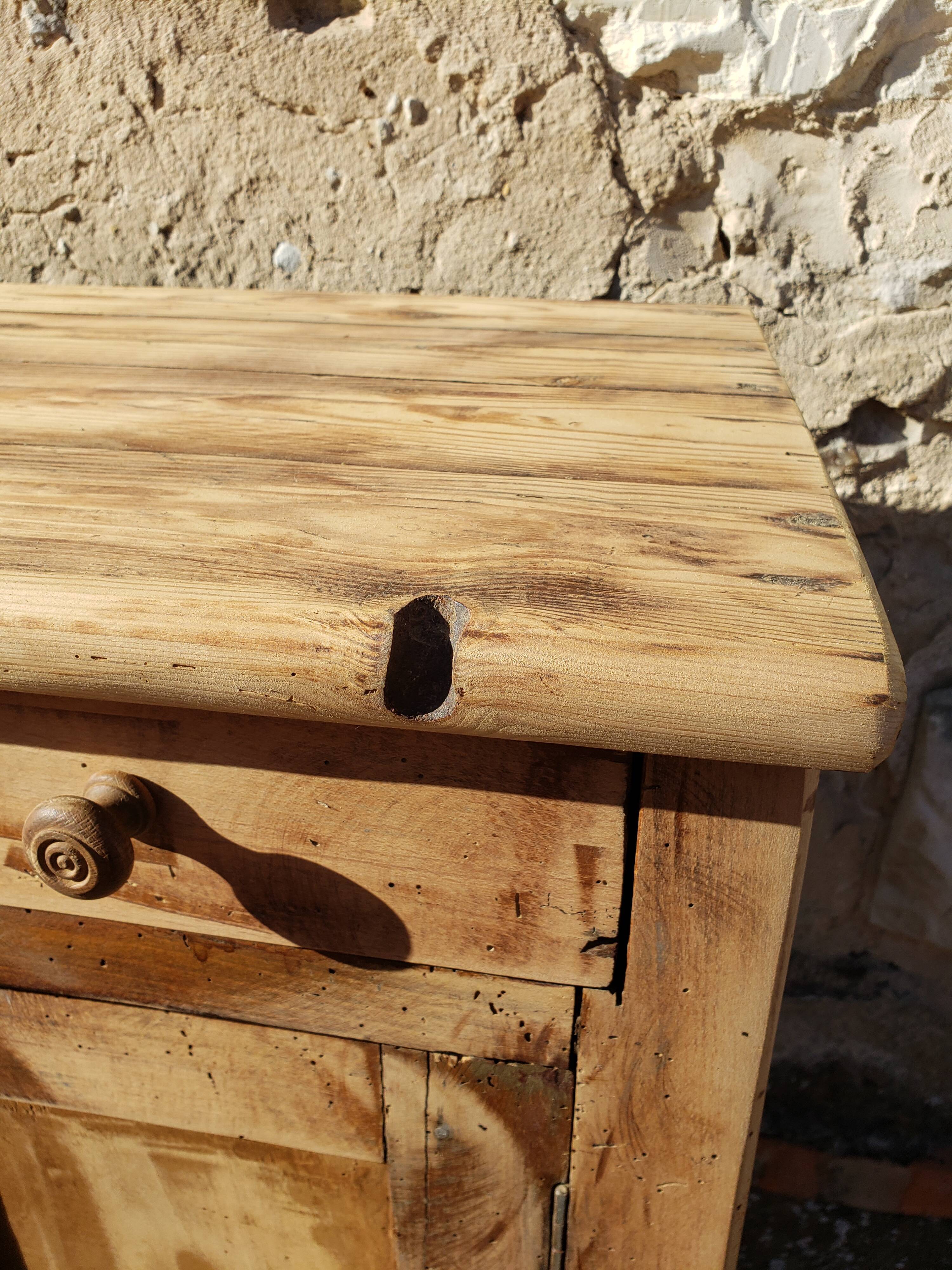 Parisian buffet patina old "Aveyron"