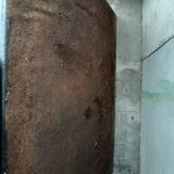 Font chimney plate with Medici column