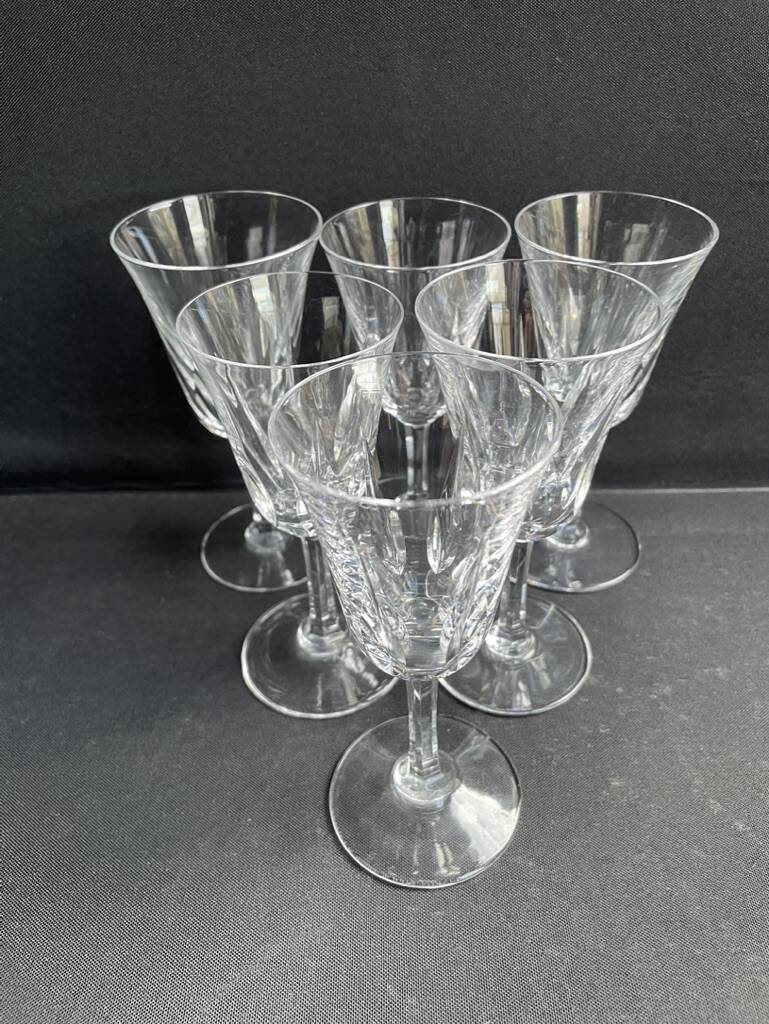 6 Port glasses – Saint Louis Cerdagne service