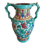 Large earthenware vase from Monaco Cerart 1950 1960