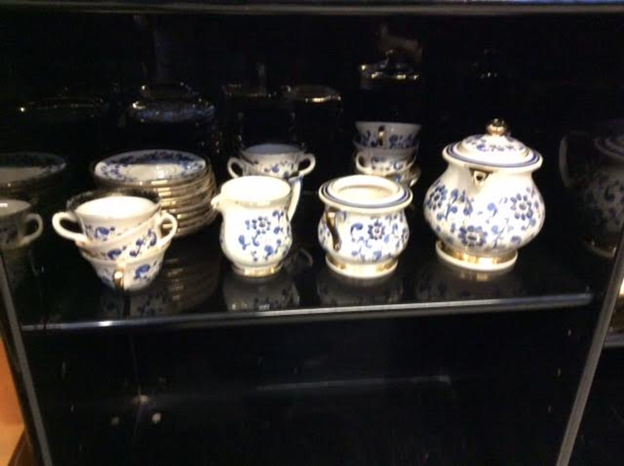 Porcelain coffee set