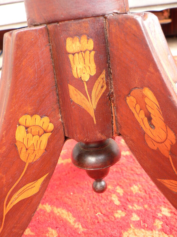 Guéridon marqueterie Charles X