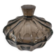 Art Deco smoked glass candy box