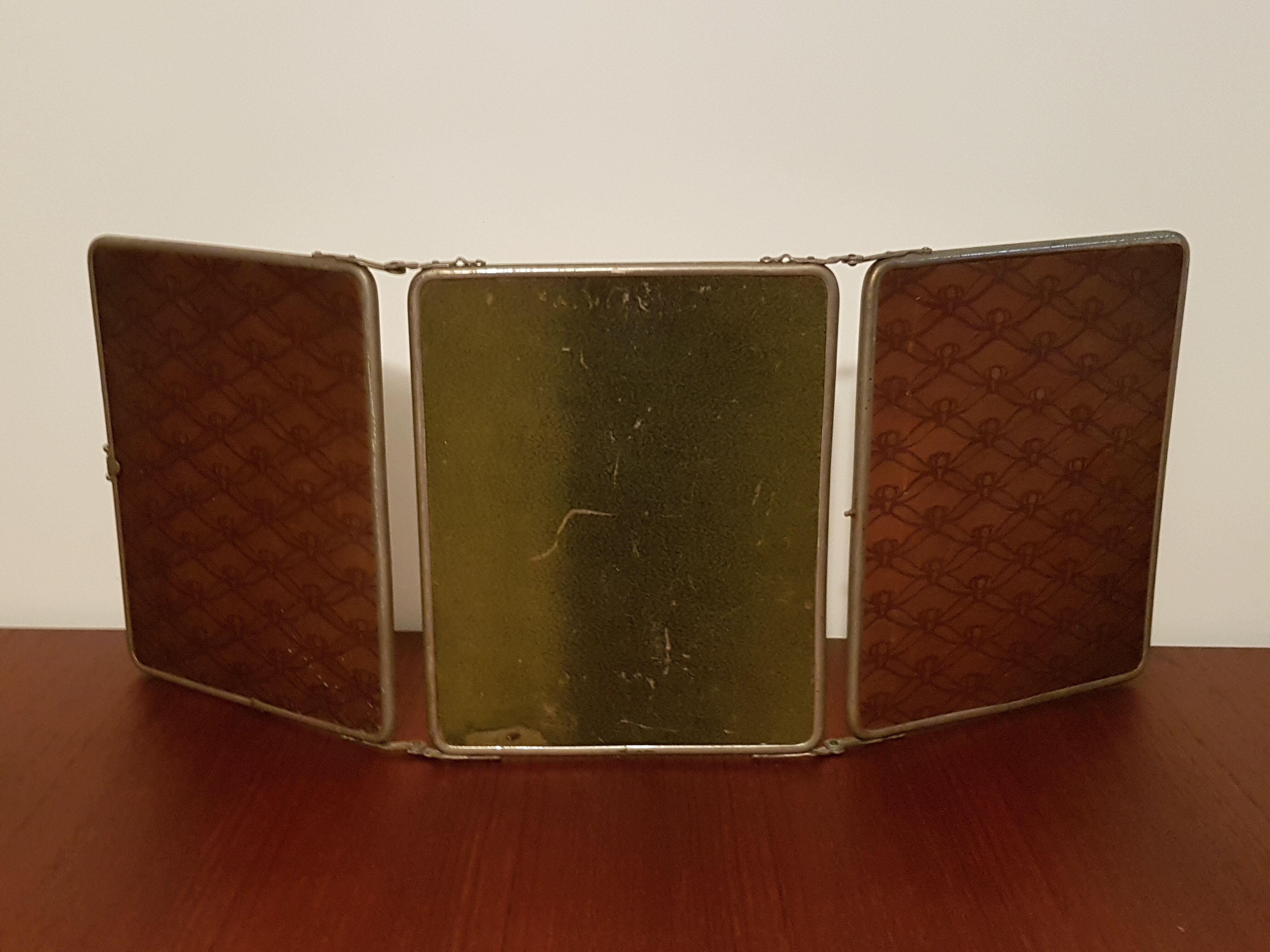 Miroir triptyque marque déposée G.B. Paris