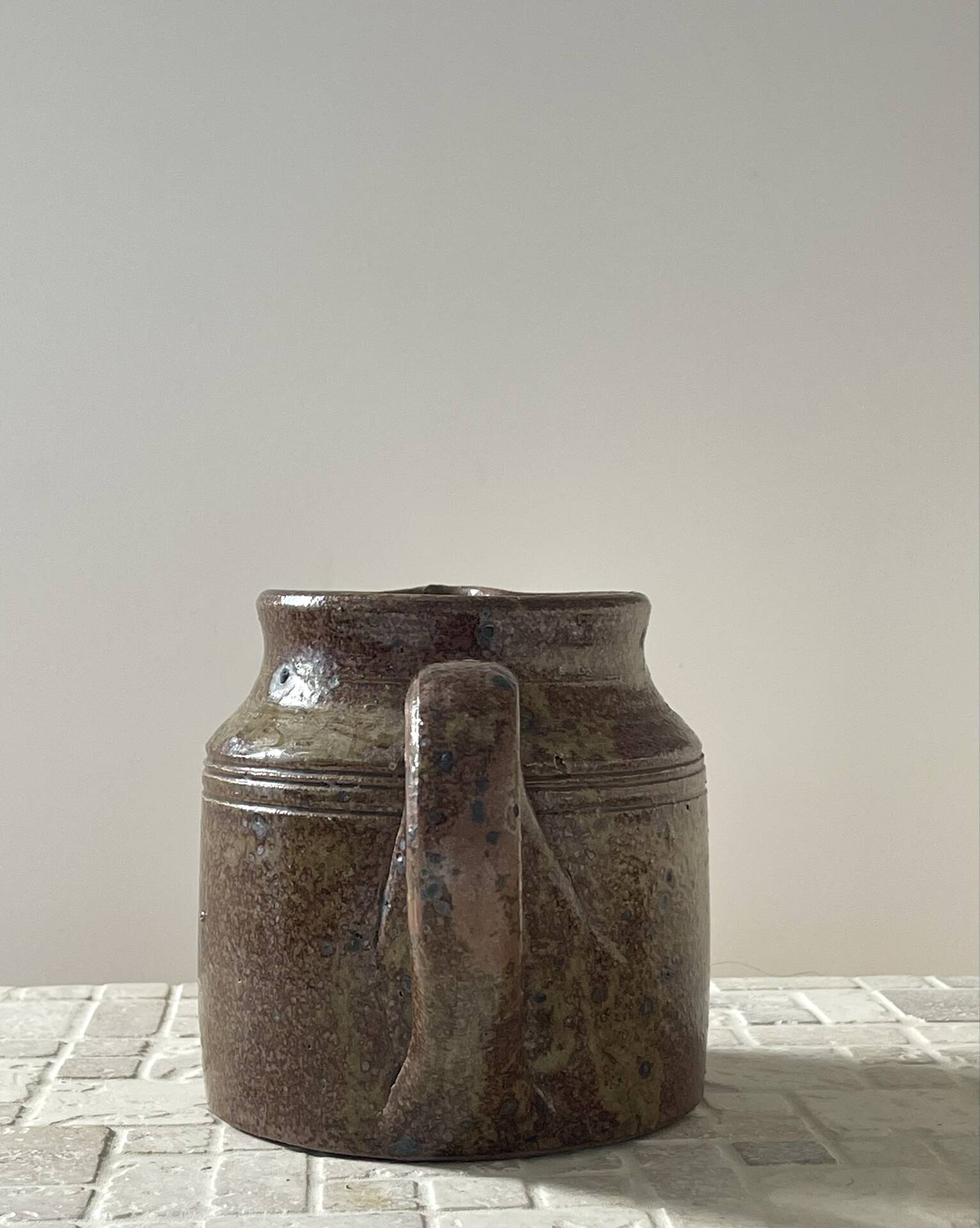 Pyrite stone jug 1970