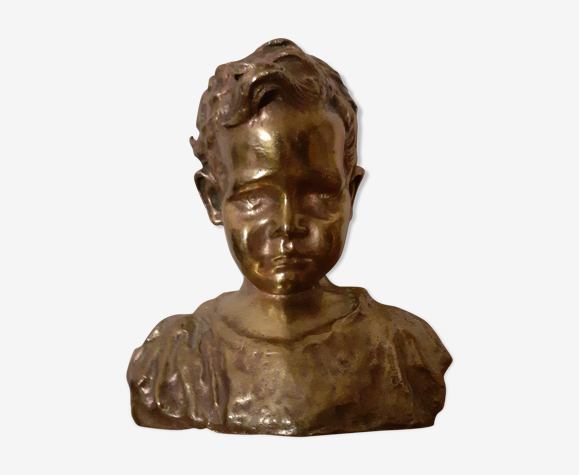 Buste en bronze xix eme.