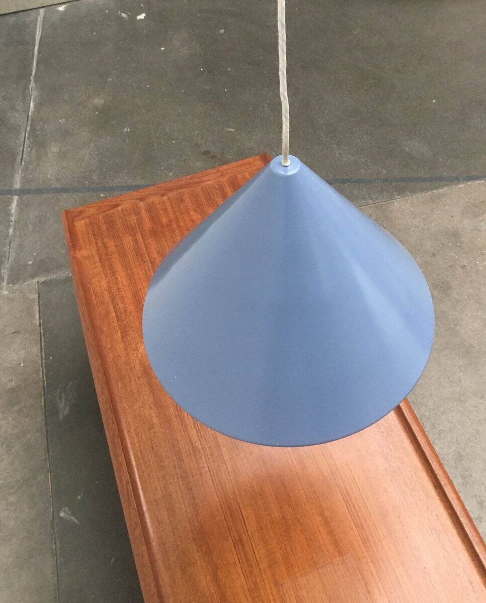 Danish mid-century suspension billiard lamp by Louis Poulsen