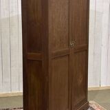 English oak wardrobe from the early 20th century.