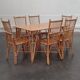 Bamboo dining table