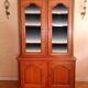 Library with 2 bodies in cherry wood