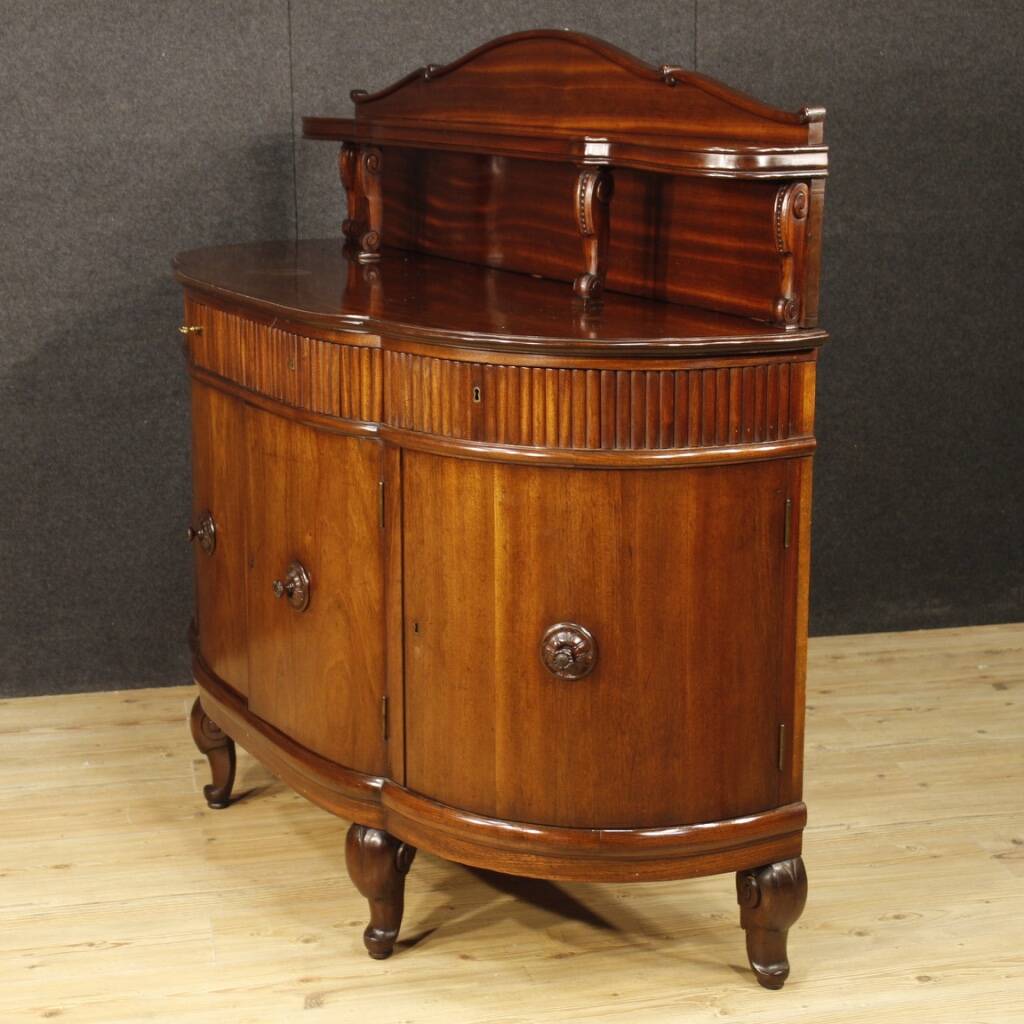 20th century French mahogany sideboard