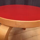 Pair of NE60 stools designed by Alvar Aalto, Artek, Finland, 1980s