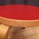 Pair of NE60 stools designed by Alvar Aalto, Artek, Finland, 1980s