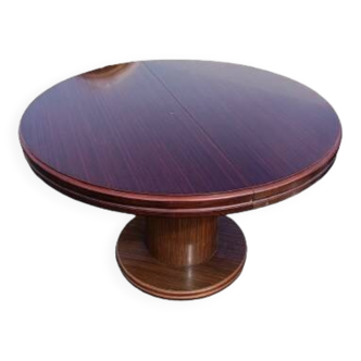 Round table in rosewood 60's
