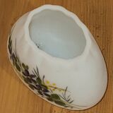 Vase à violettes en opaline ancien