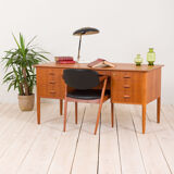 Danish executive desk attr. Aksel Bender Madsen & Ejner Larsen, 60s