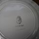 8 blue flat plates "Mitsouko"