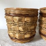 Rattan pot holders