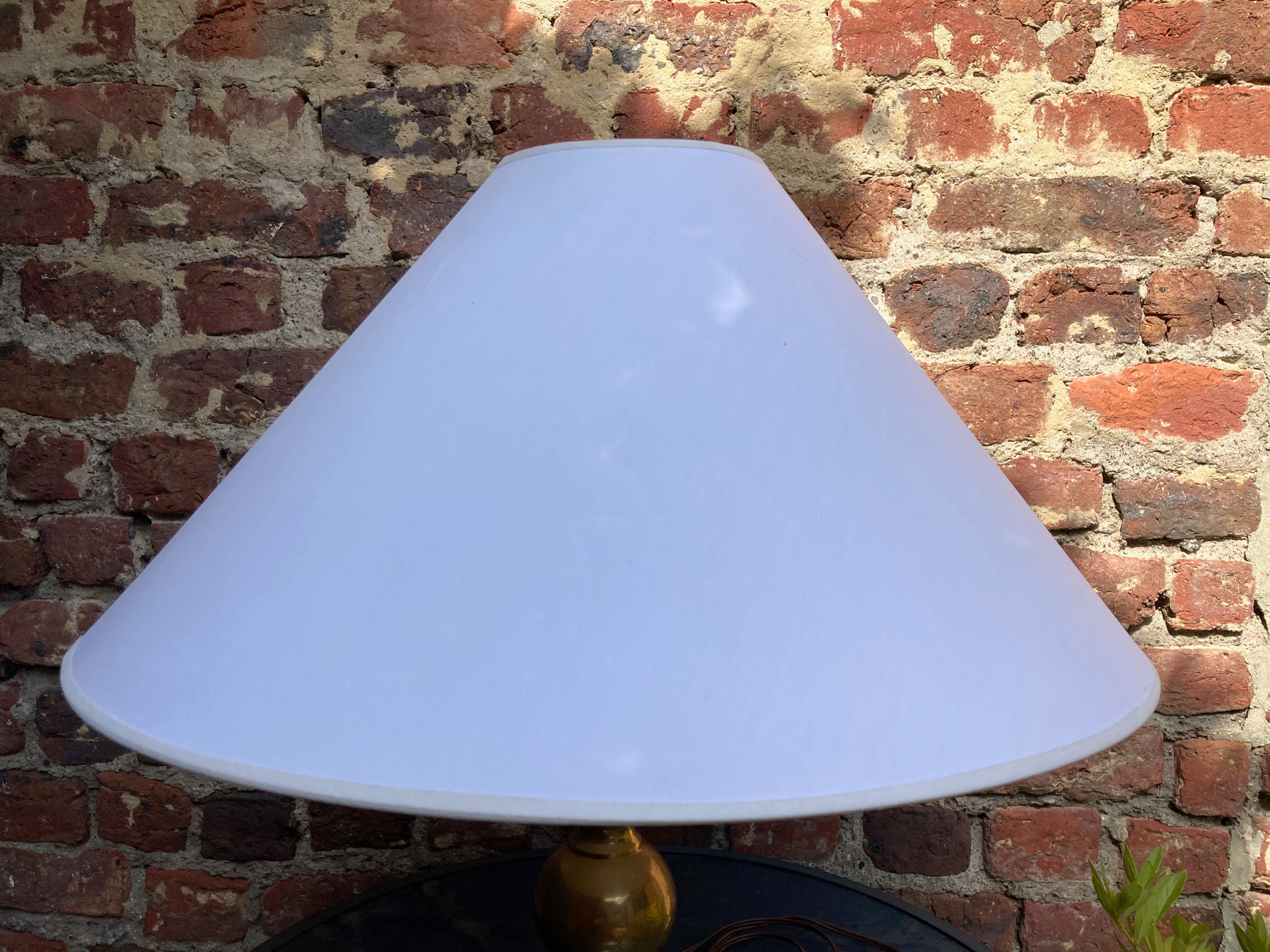 Vintage brass table lamp