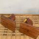 Wooden and bakelite bookends