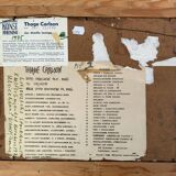 Modernism Mid-20th century Oil Painting Cityscape  by Thage Carlson 1960s