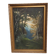 Oil on canvas landscape with birch trees, signed M. Fekete J.