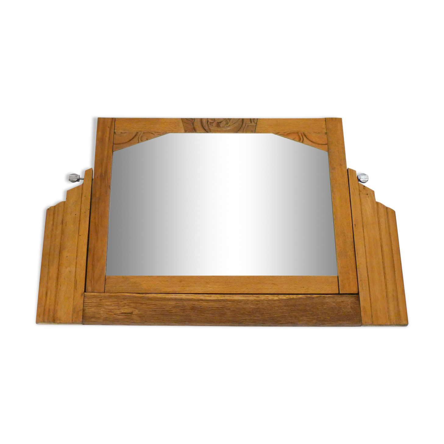 Art Deco dressing table mirror 60x39cm