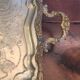 Vintage engraved metal top