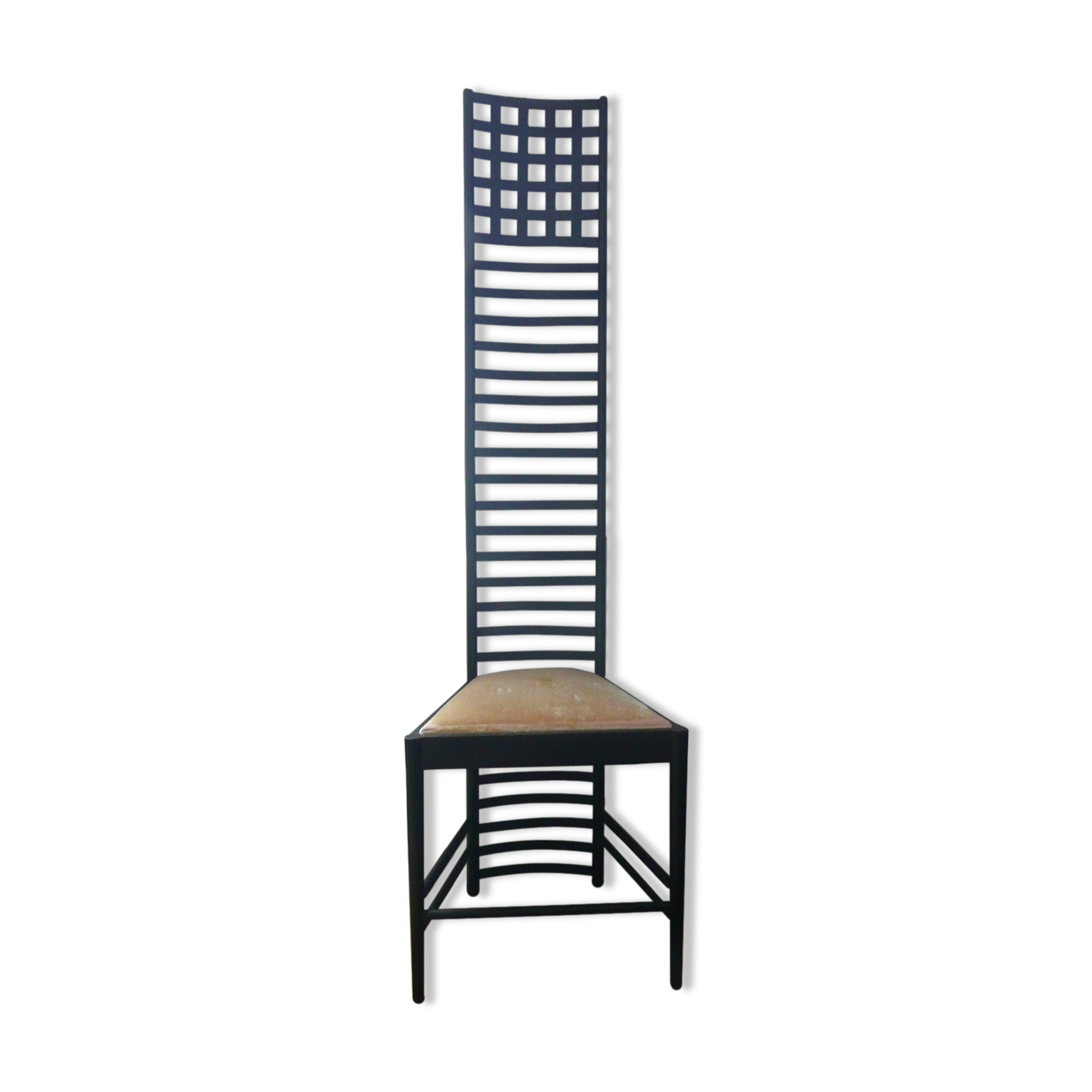 Hill House chair by Charles Rennie Mackintosh in Cassina edition