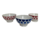 Facet bowl in the style of Moulin des Loups / St Amand