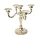 Vintage Candlestick Silver-Plated Metal Adjustable 20cm
