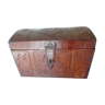 Tuareg trunk in embossed leather