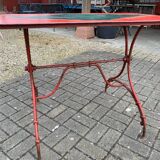 Iron garden table