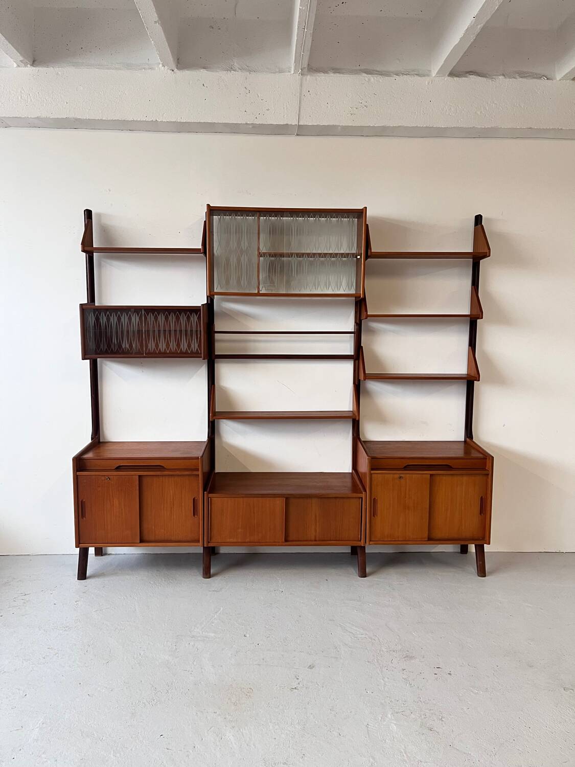 Teak Bookcase by Aandal Møbler, 1960’s Norway